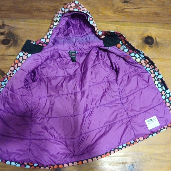 THE NORTH FACE Girls Jacket Hyvent Ski Snowboard Size XL Unique Colors - Picture 7 of 13